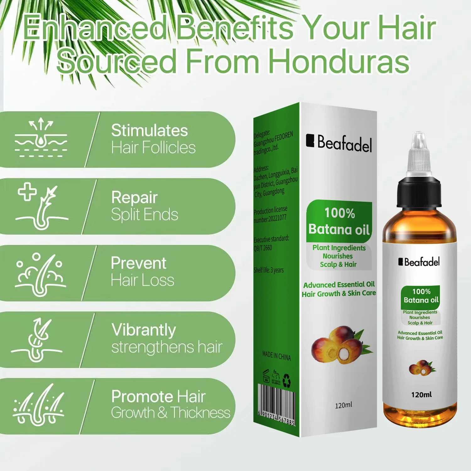 Batana Oil Hair Growth for Men – Hair Care Essential Oil Atomizing recenzja i cena