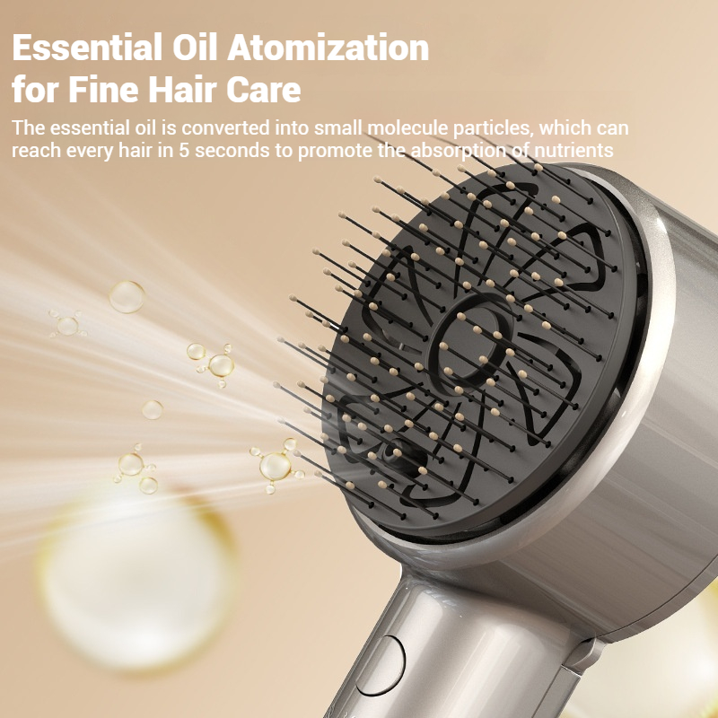 Electric Scalp Massage Comb Es – Hair Care Essential Oil Atomizing recenzja i cena
