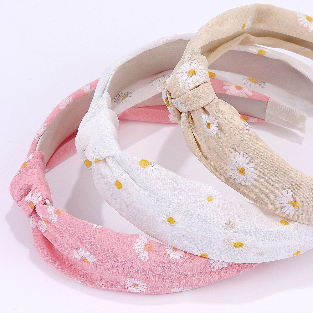 3pcs/set Daisy Pattern Headban – Hair Care Gift Set recenzja i cena