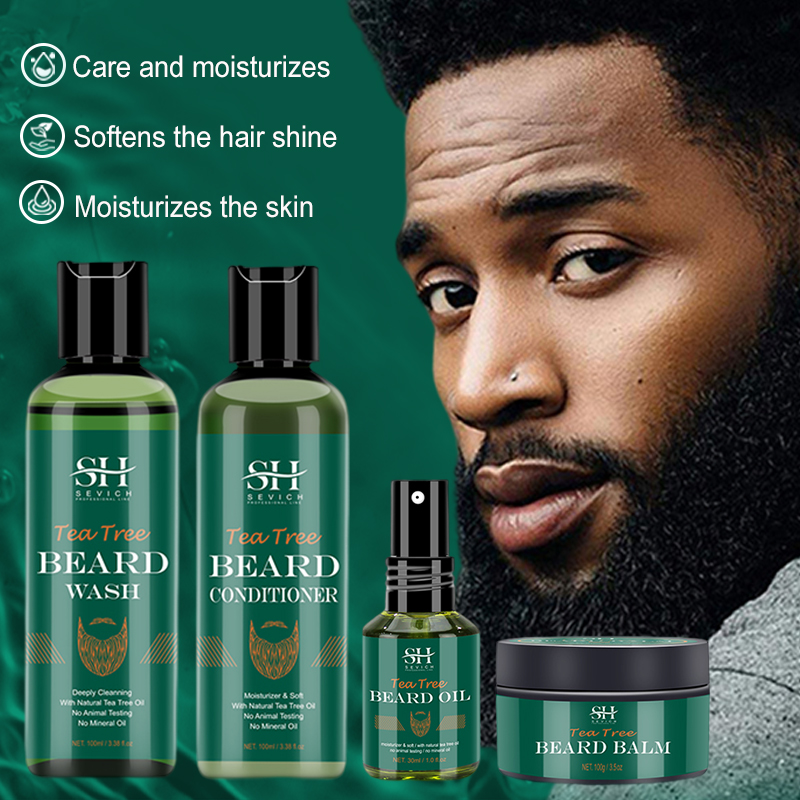 Tea Tree Beard Oil Set For Men – Hair Care Essence Oil recenzja i cena