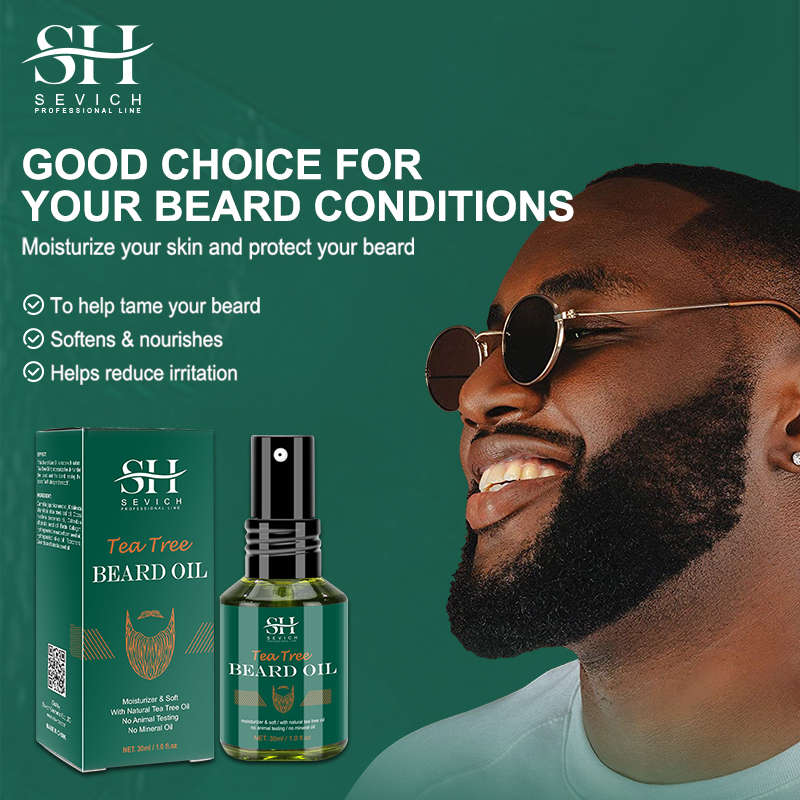 Tea Tree Beard Oil Set For Men – Hair Care Essence Oil recenzja i cena