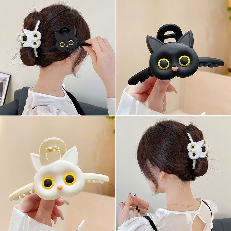 Cute Cat Hair Clip Cartoon Lar – Hair Clip Claw Large recenzja i cena