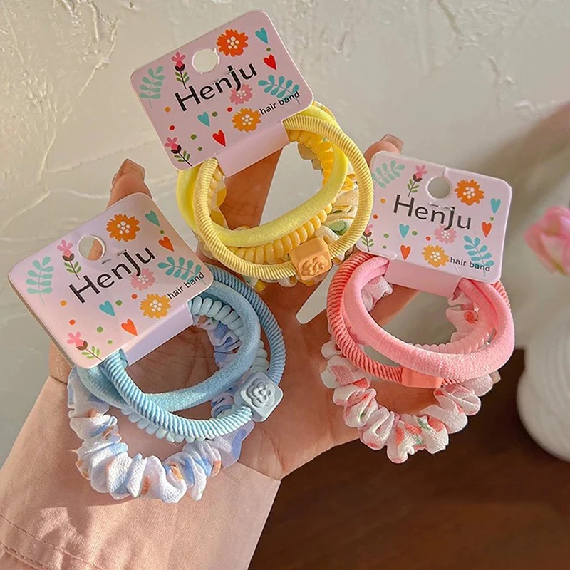 4Pcs/Set Sweet Cartoon Hair Ro – Hair Care Gift Set recenzja i cena