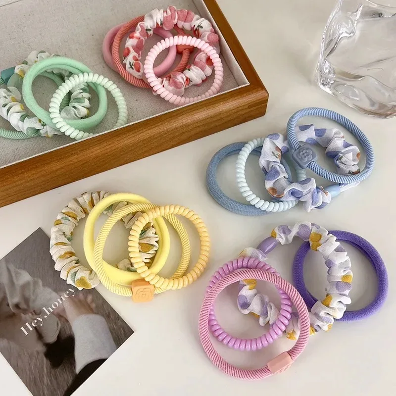 4Pcs/Set Sweet Cartoon Hair Ro – Hair Care Gift Set recenzja i cena