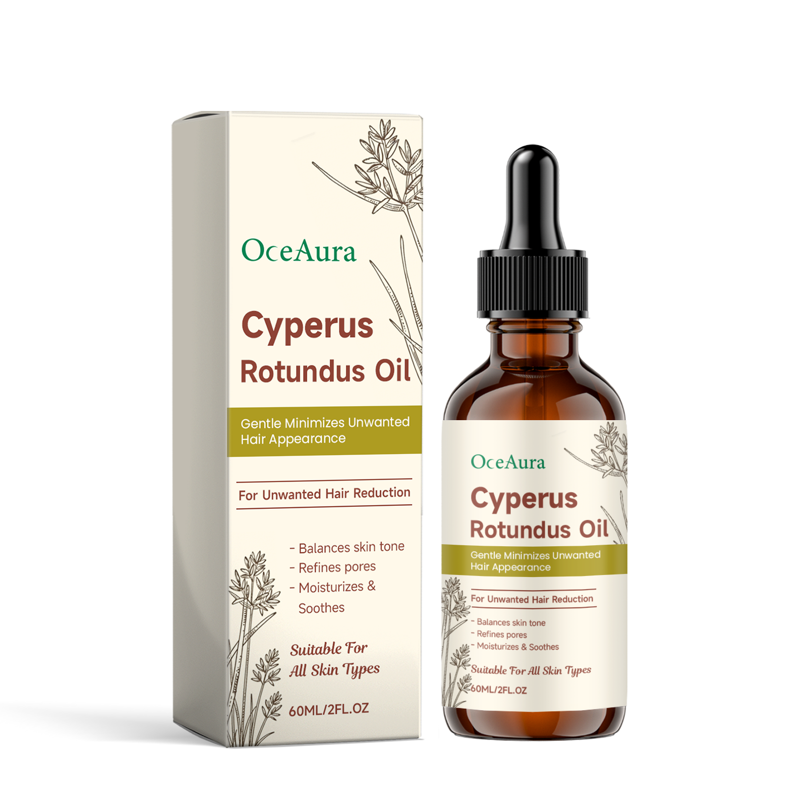 Cyperus Rotundus Hair Removal  – Hair Care Oil Serum recenzja i cena