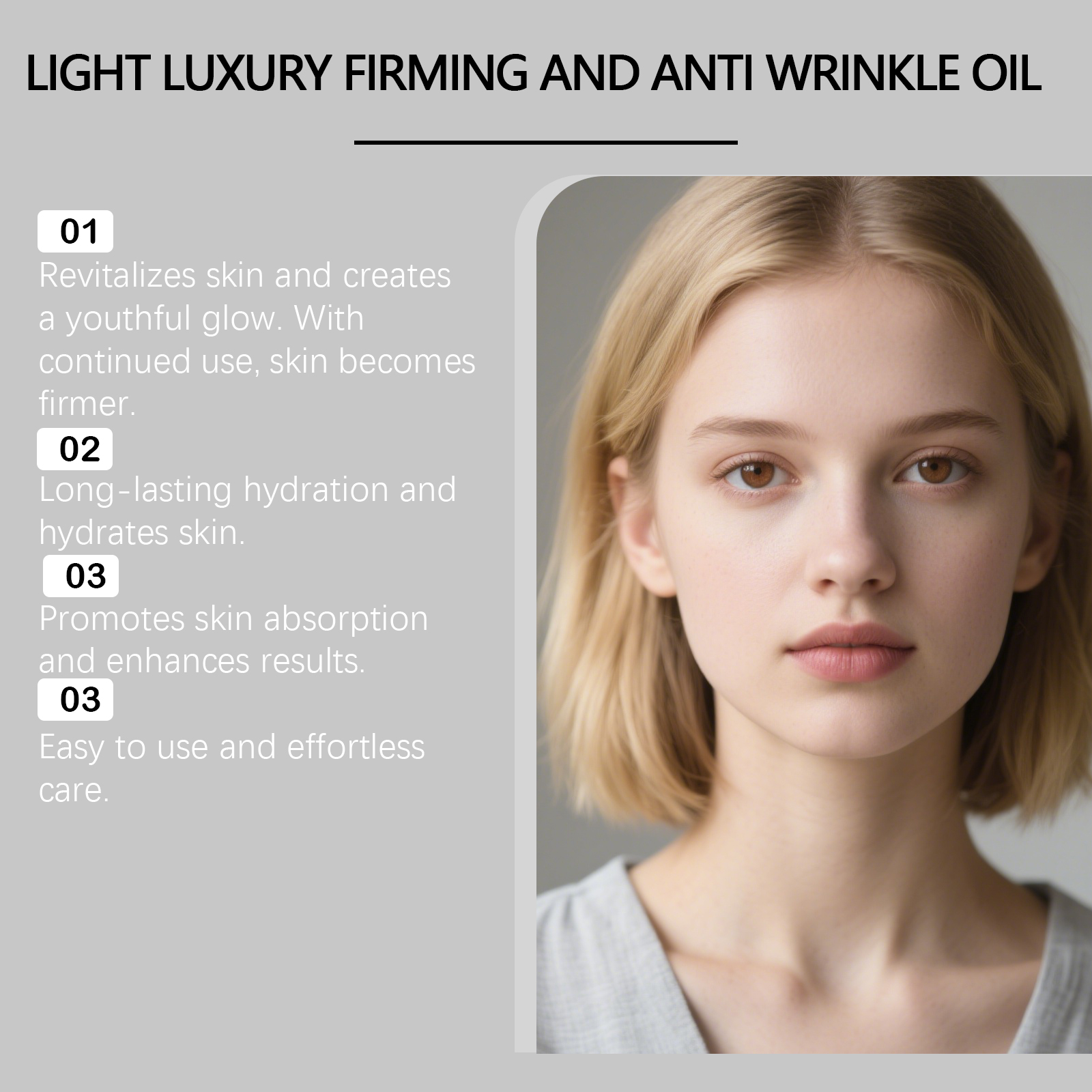 Firming Facial Care Oil Liftin – Silk Press Serum recenzja i cena