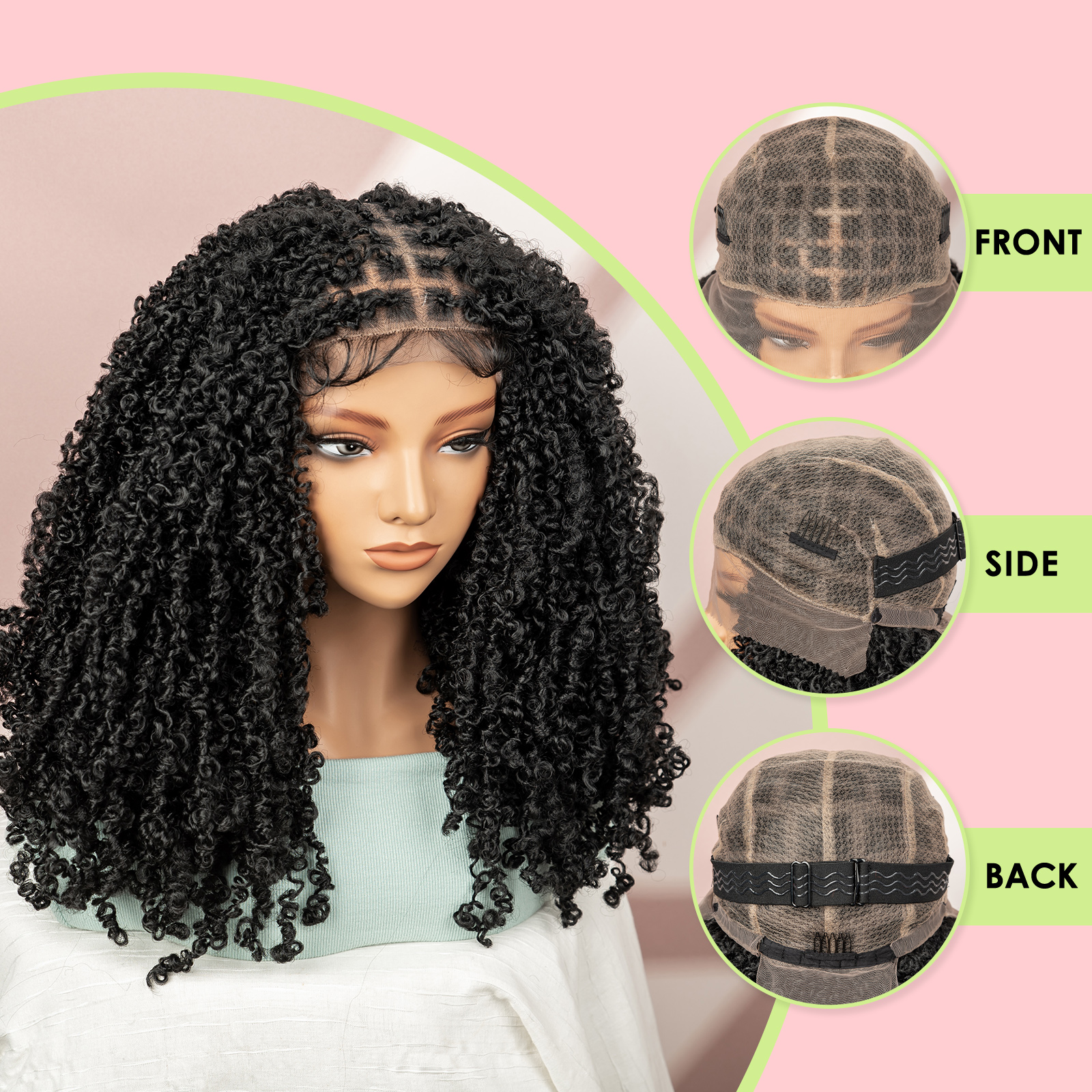 Passion Braided Wigs Synthetic – Braiding Hair Kanekalon recenzja i cena