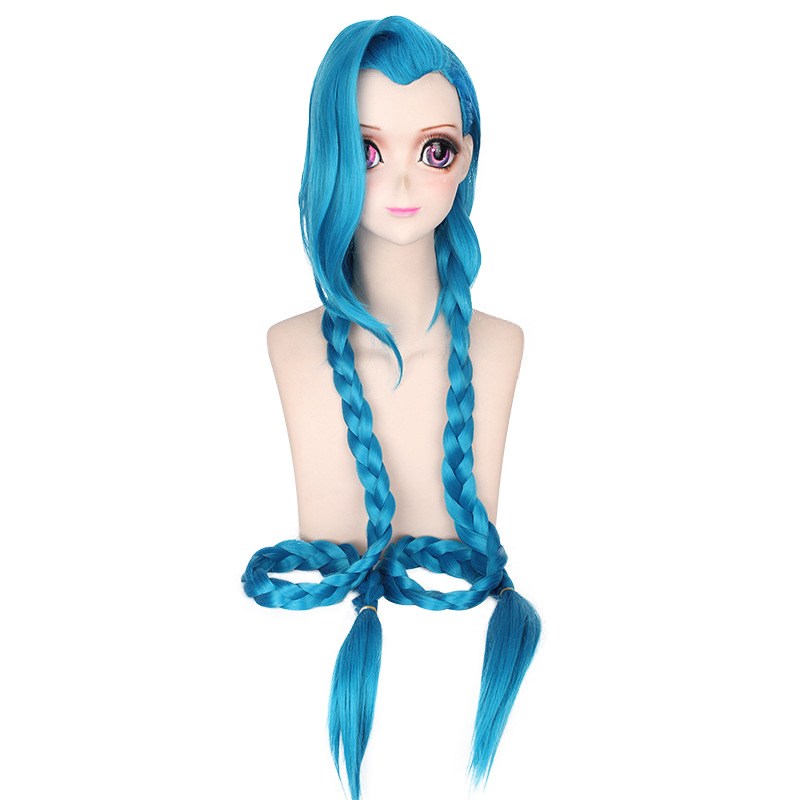 Synthetic Long Blue Braided Wi – Braiding Hair Kanekalon recenzja i cena