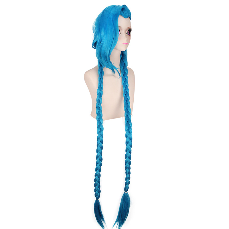 Synthetic Long Blue Braided Wi – Braiding Hair Kanekalon recenzja i cena