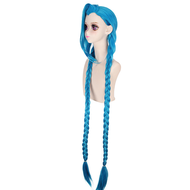 Synthetic Long Blue Braided Wi – Braiding Hair Kanekalon recenzja i cena