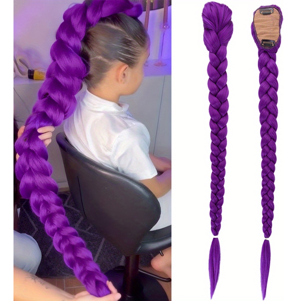 26inch Anime Character Purple  – Braiding Hair Kanekalon recenzja i cena
