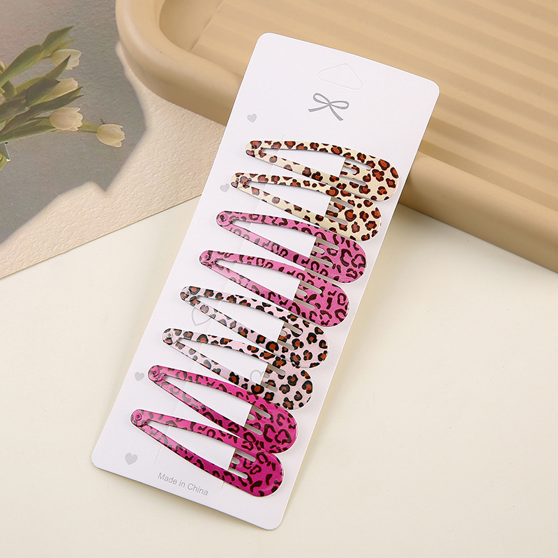 Simple Leopard Print Hairpins  – Hair Care Gift Set recenzja i cena