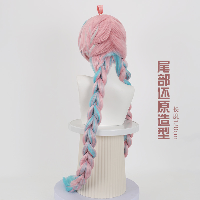 Synthetic Braided Pigtail Wig  – Braiding Hair Kanekalon recenzja i cena