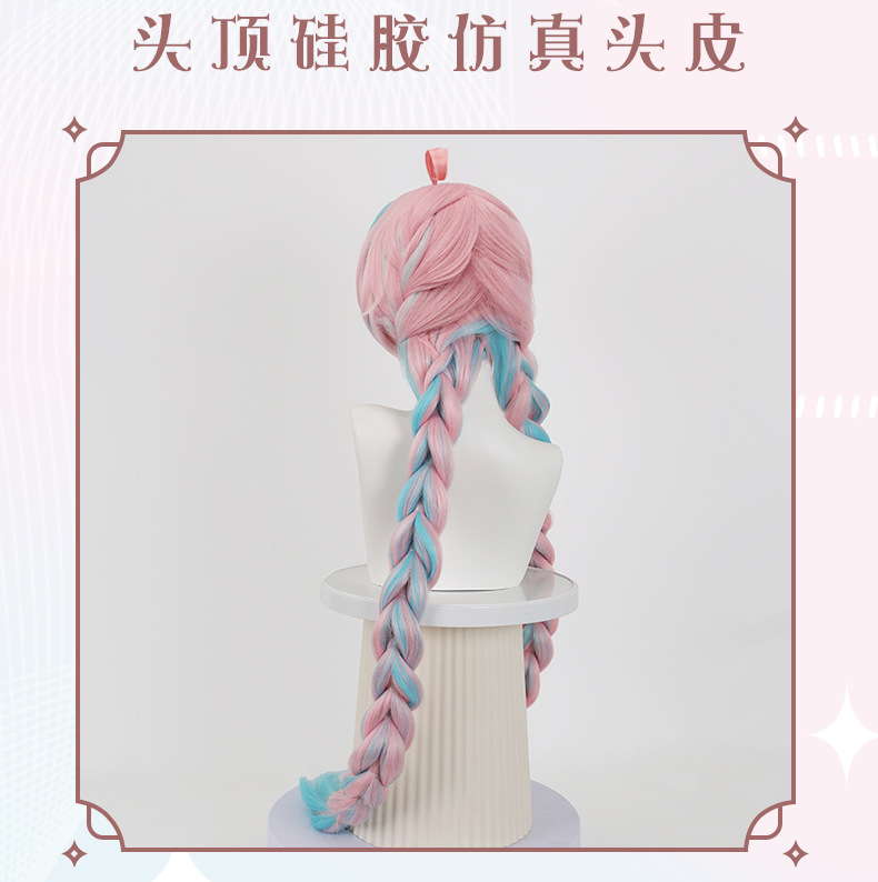 Synthetic Braided Pigtail Wig  – Braiding Hair Kanekalon recenzja i cena