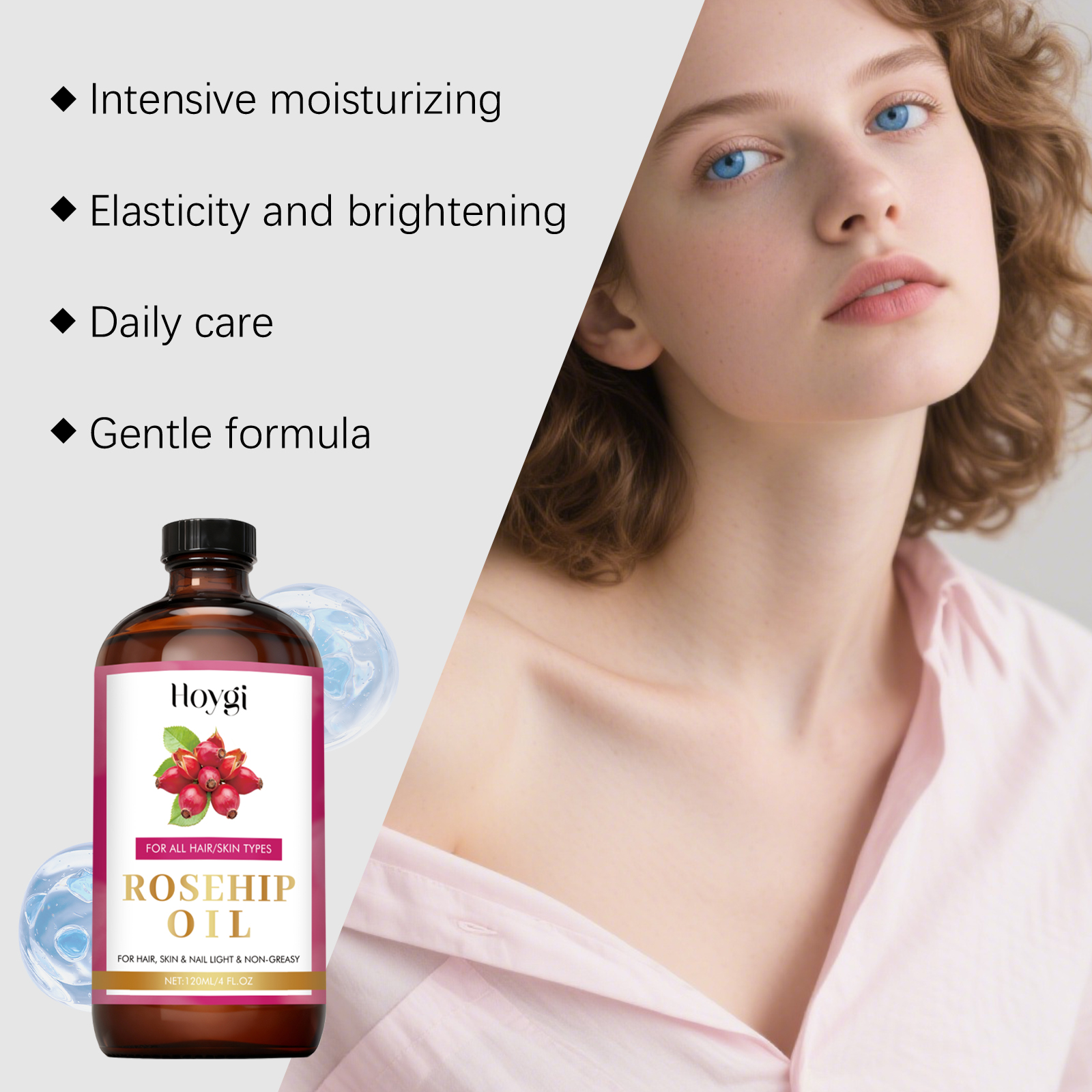 Natural Rosehip Seed Essential – Silk Press Serum recenzja i cena