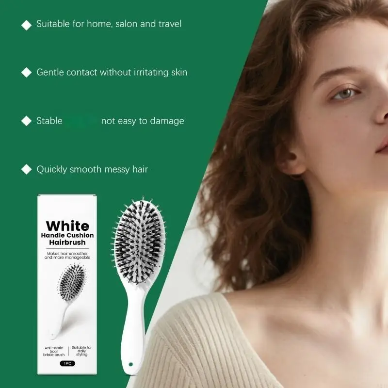 Boar Bristles And Nylon Brush  – Hair Care Daily Routine recenzja i cena