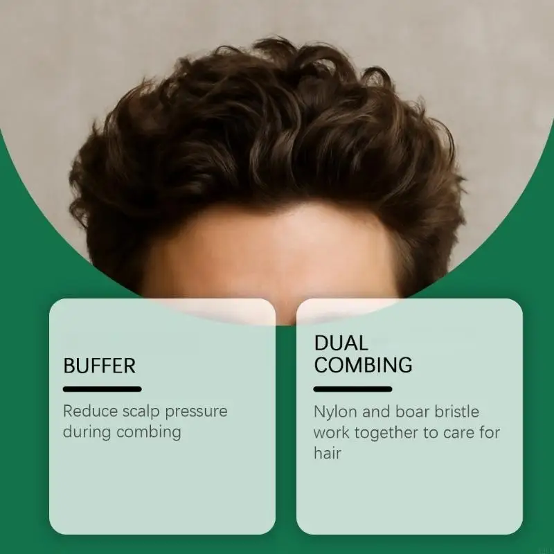 Boar Bristles And Nylon Brush  – Hair Care Daily Routine recenzja i cena