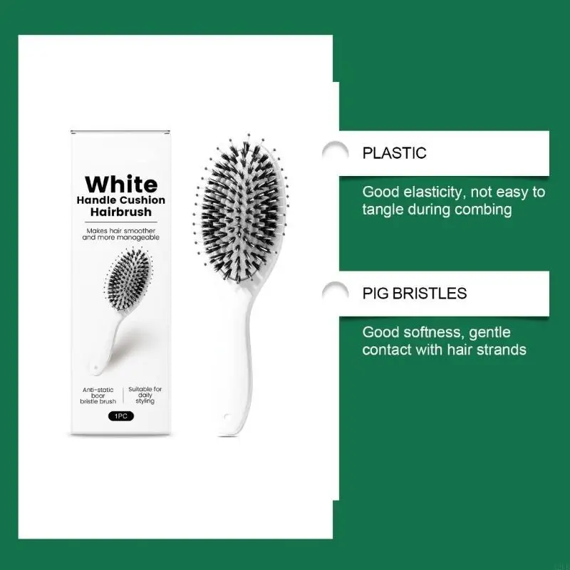 Boar Bristles And Nylon Brush  – Hair Care Daily Routine recenzja i cena