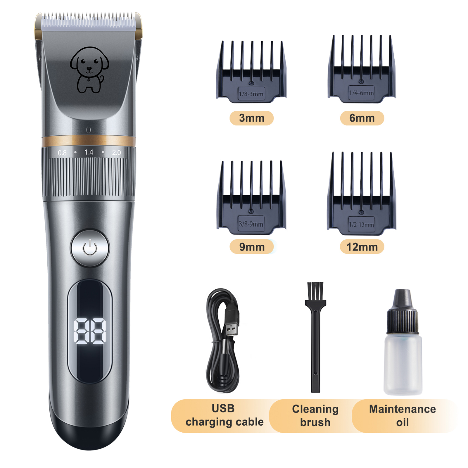 Pet Hair Trimmer Quiet Cat Cli – Hair Care Long Hair recenzja i cena