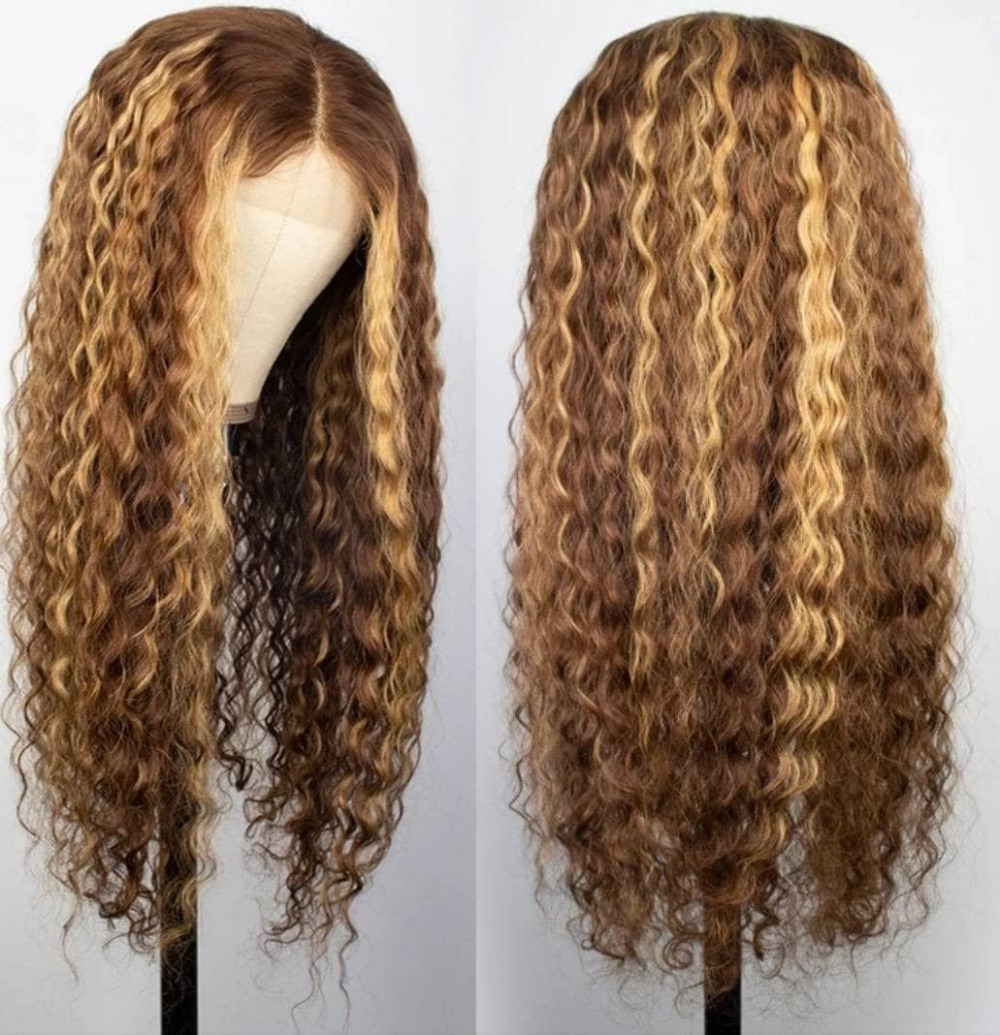 Highlight Curly Wig 13x4 Lace  – Hair Care Long Hair recenzja i cena